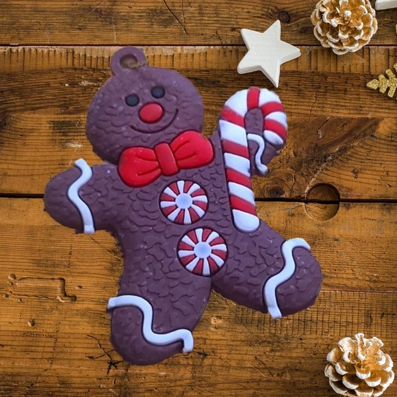 Gingerbread Christmas Ornaments 12pc Holiday Home Decor Xmas Tree Decorations - Picture 4 of 11